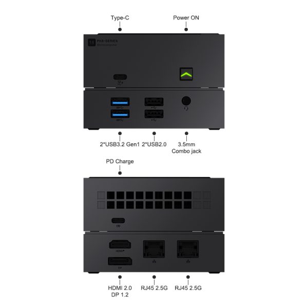 TOPC AMD R5-6600U 分体式迷你主机 - 图片 4