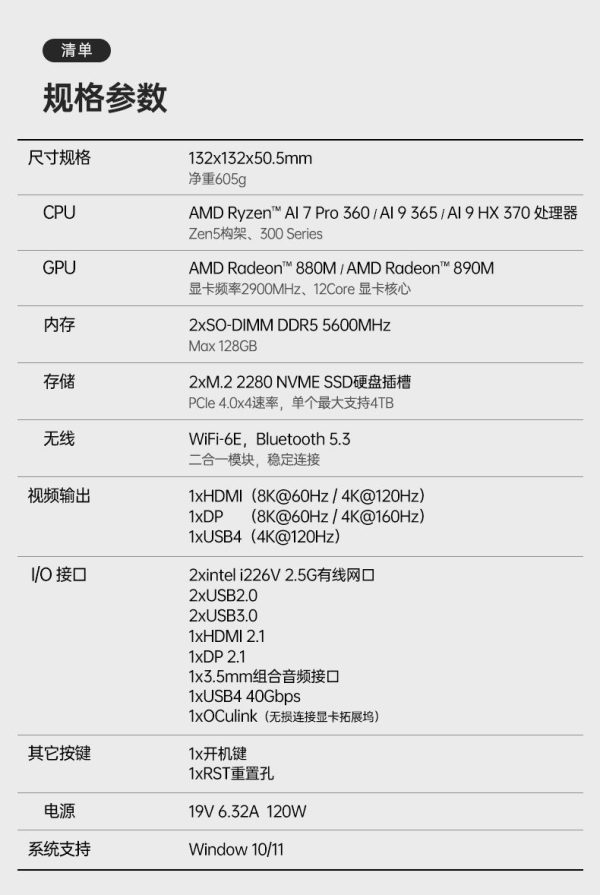 TOPC AMD AI 9 365 迷你主机 - 图片 4