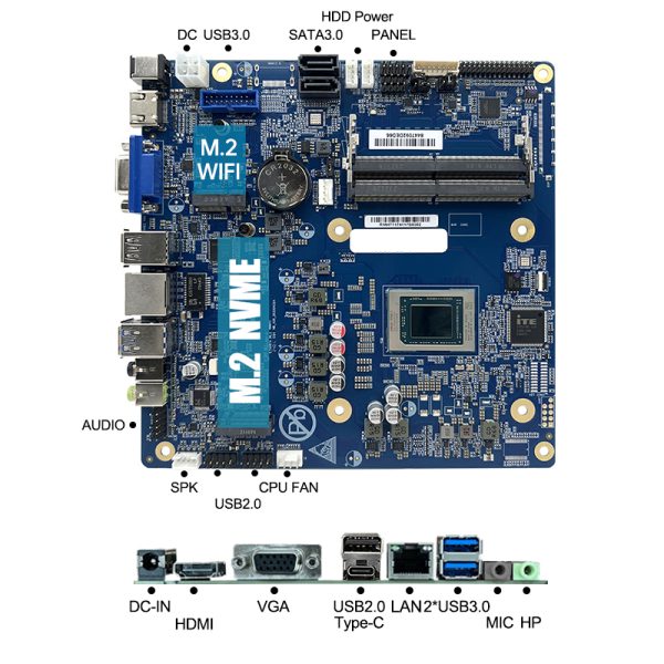 TOPC AMD 6000系列 AIO一体机主板 - 图片 4